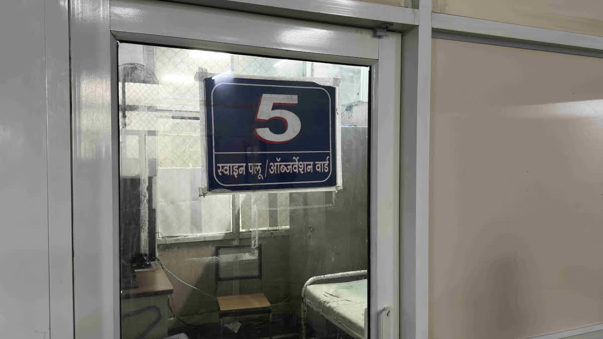 Ward prepared for patient isolation