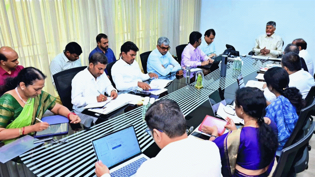 CM Chandrababu about Sanjeevani Project