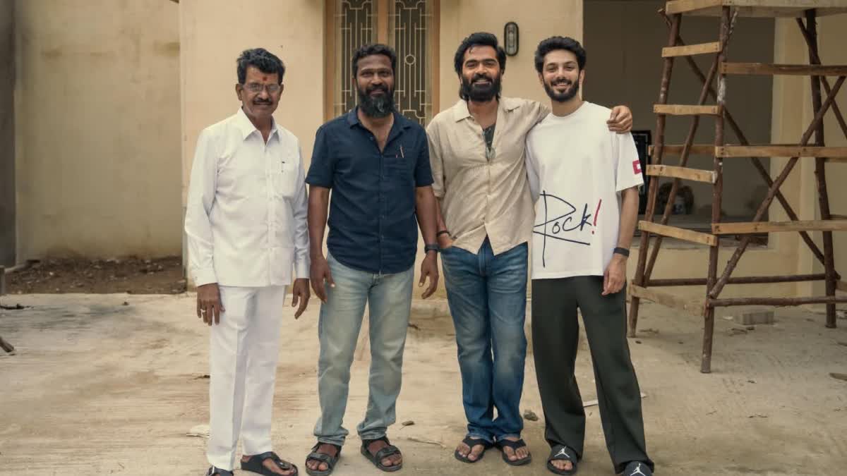 அரசன் படப்பிடிப்பில் அனிருத்