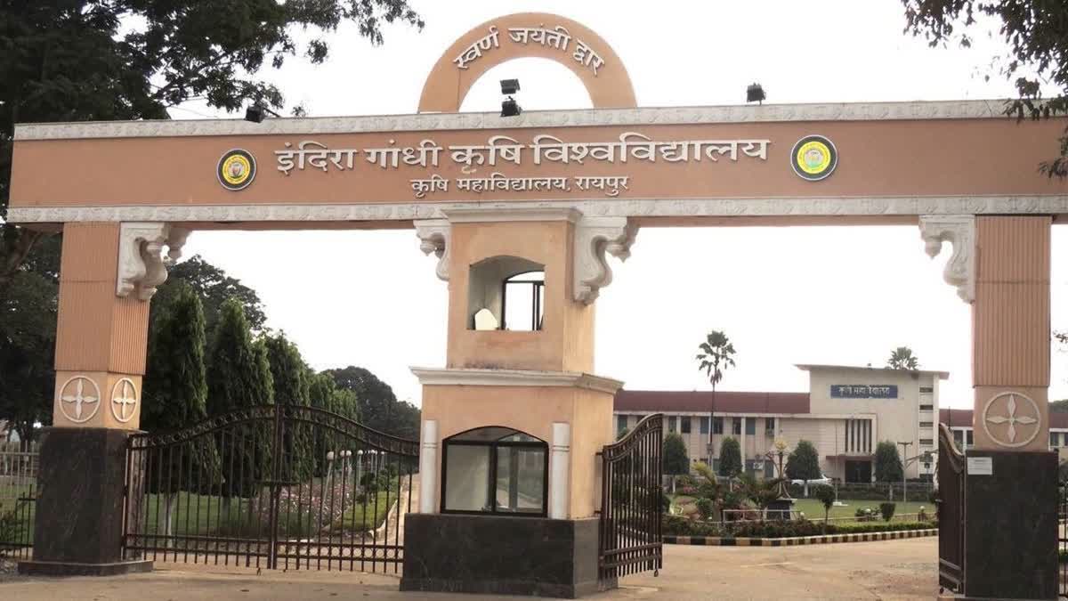 A file photo of the Indira Gandhi Agricultural University.