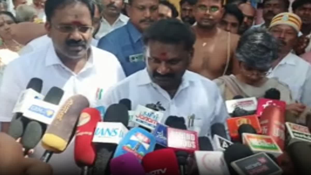 அமைச்சர் தென்னரசு பேட்டி