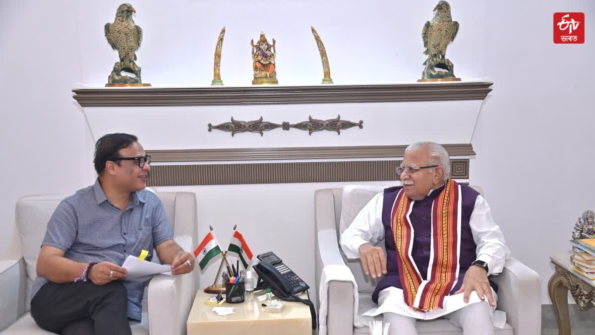 CM Himanta meets Union Minister Khattar