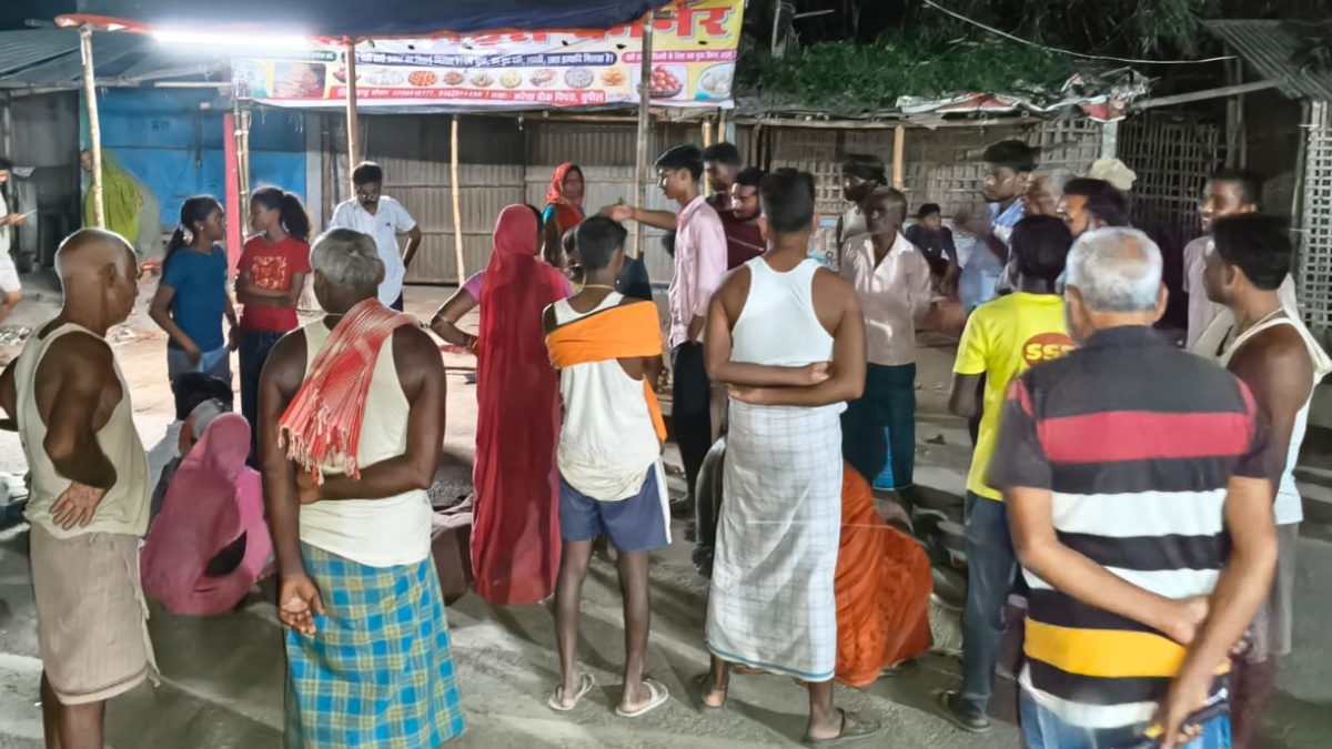 Road accident in supaul