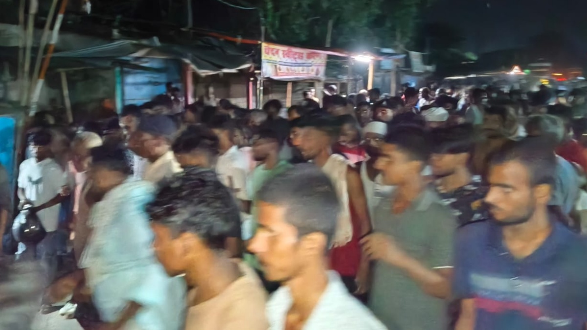 Road accident in supaul