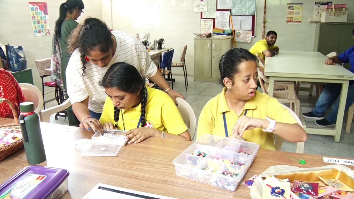 Chandigarh Special Children Rakhi