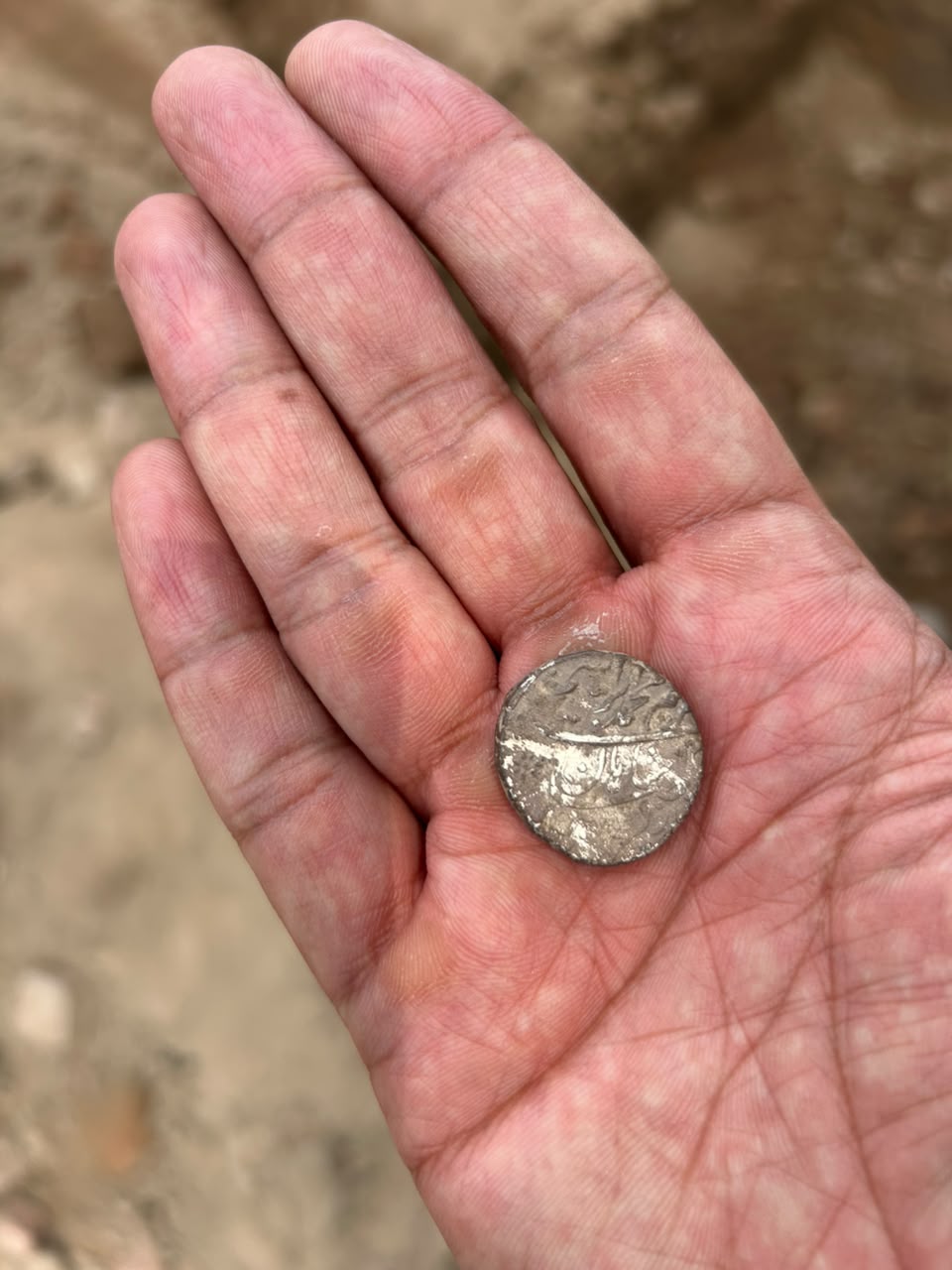 Hidden Treasure of Old Silver Coins Discovered During Excavation in Gharuan Mohali