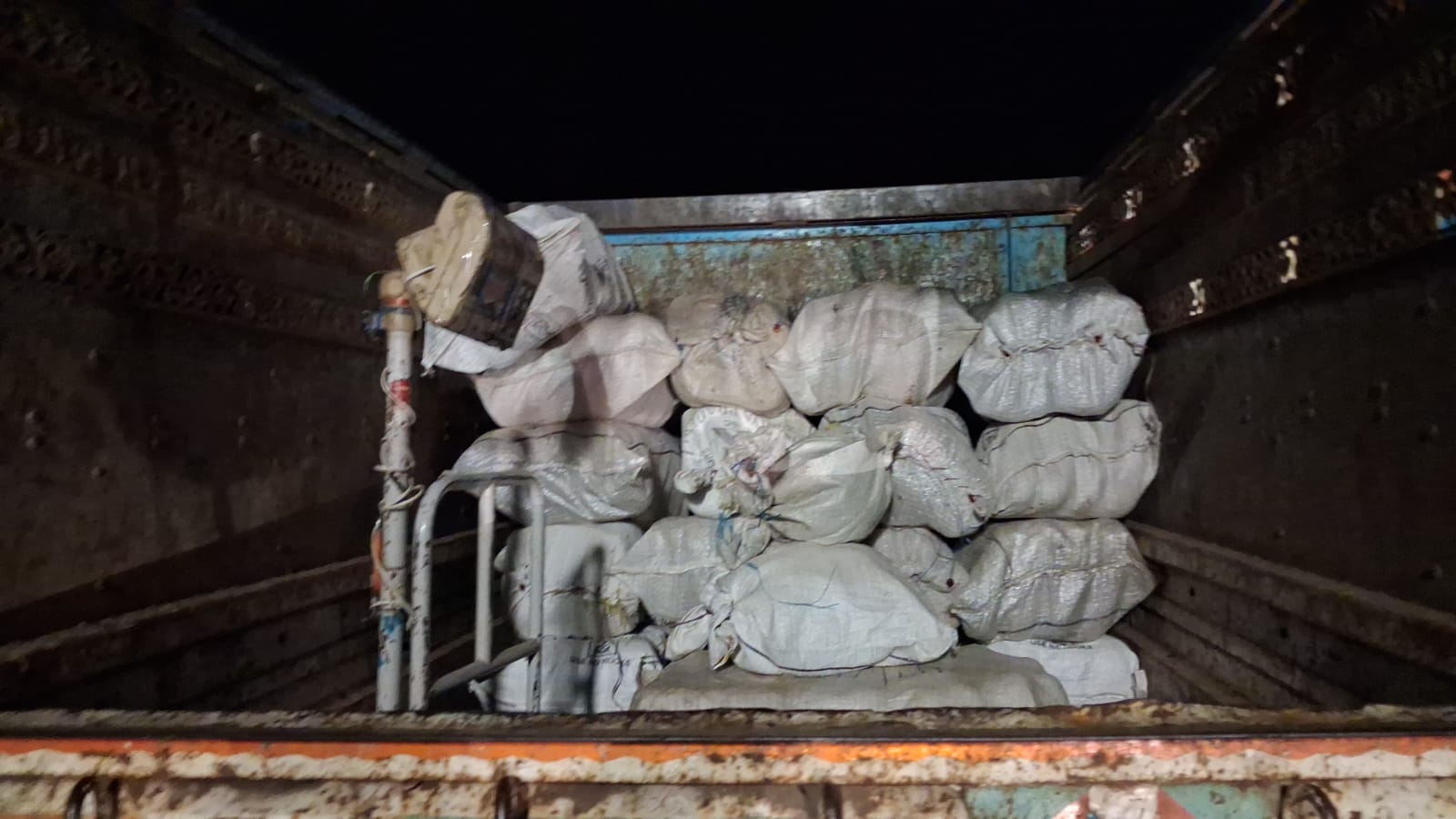 UP MLA CAR Ganja smuggling