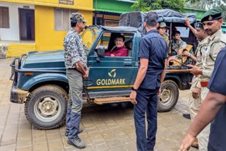 Nitin Gadkari reached STR
