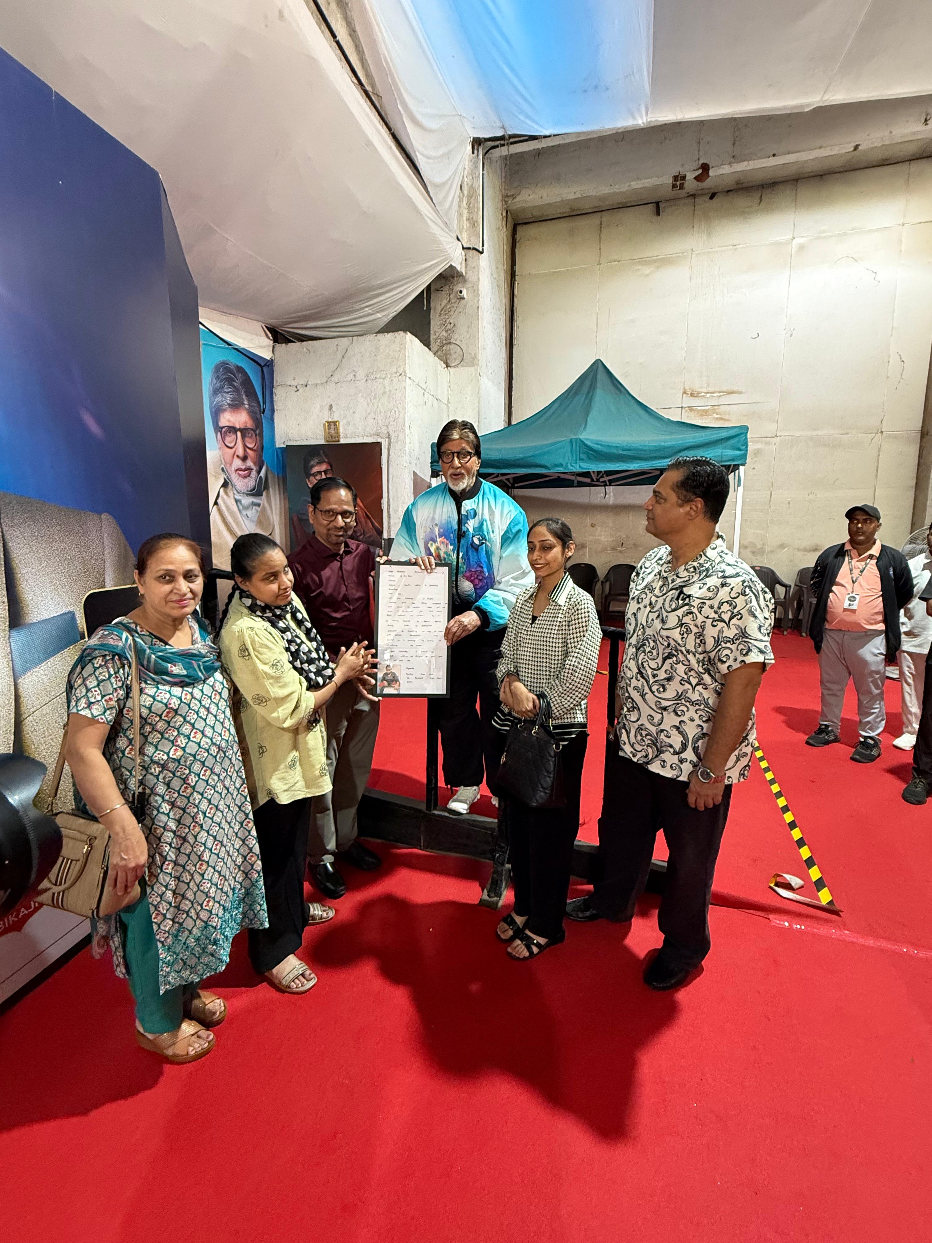 Indore disabled meet Amitabh