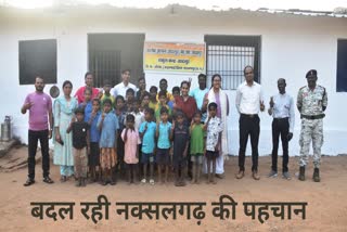 DEVELOPMENT WORK IN NAXALITE AREAS