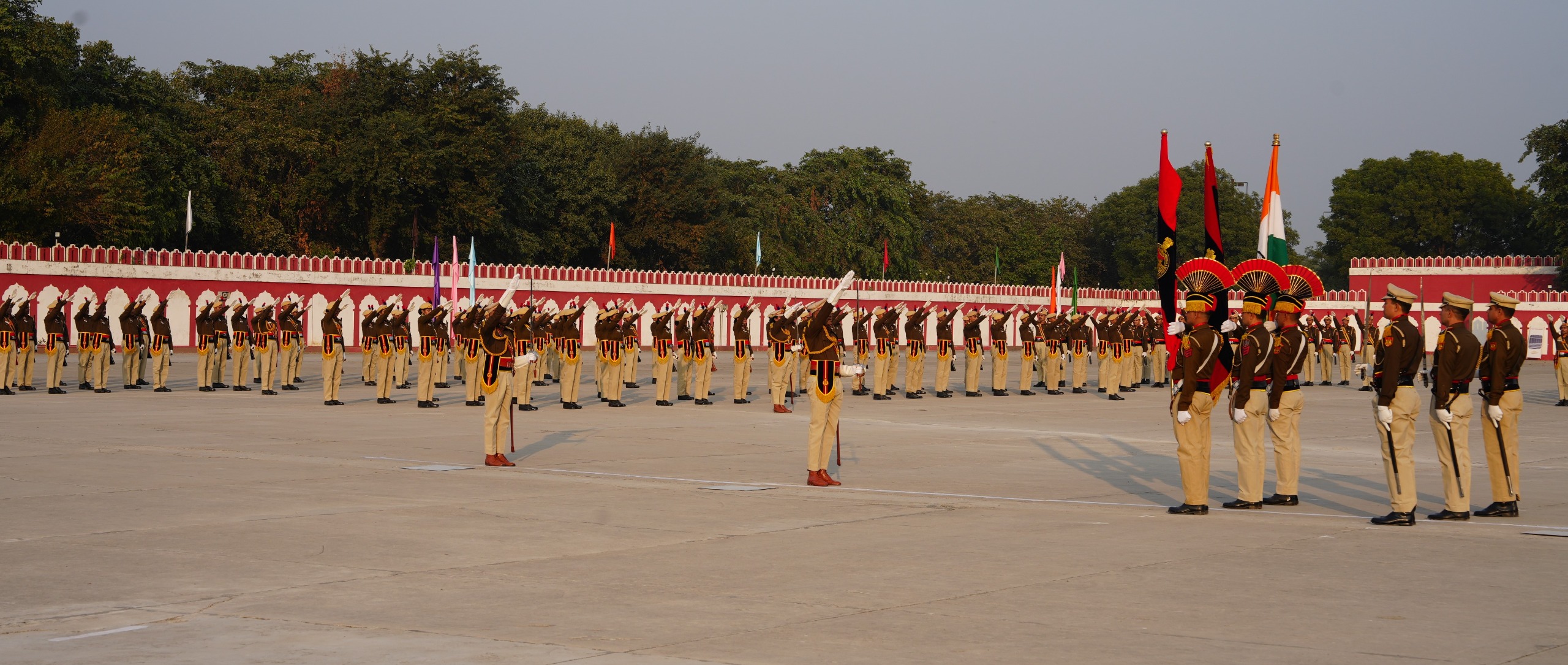 दिल्ली पुलिस का पासिंग आउट परेड