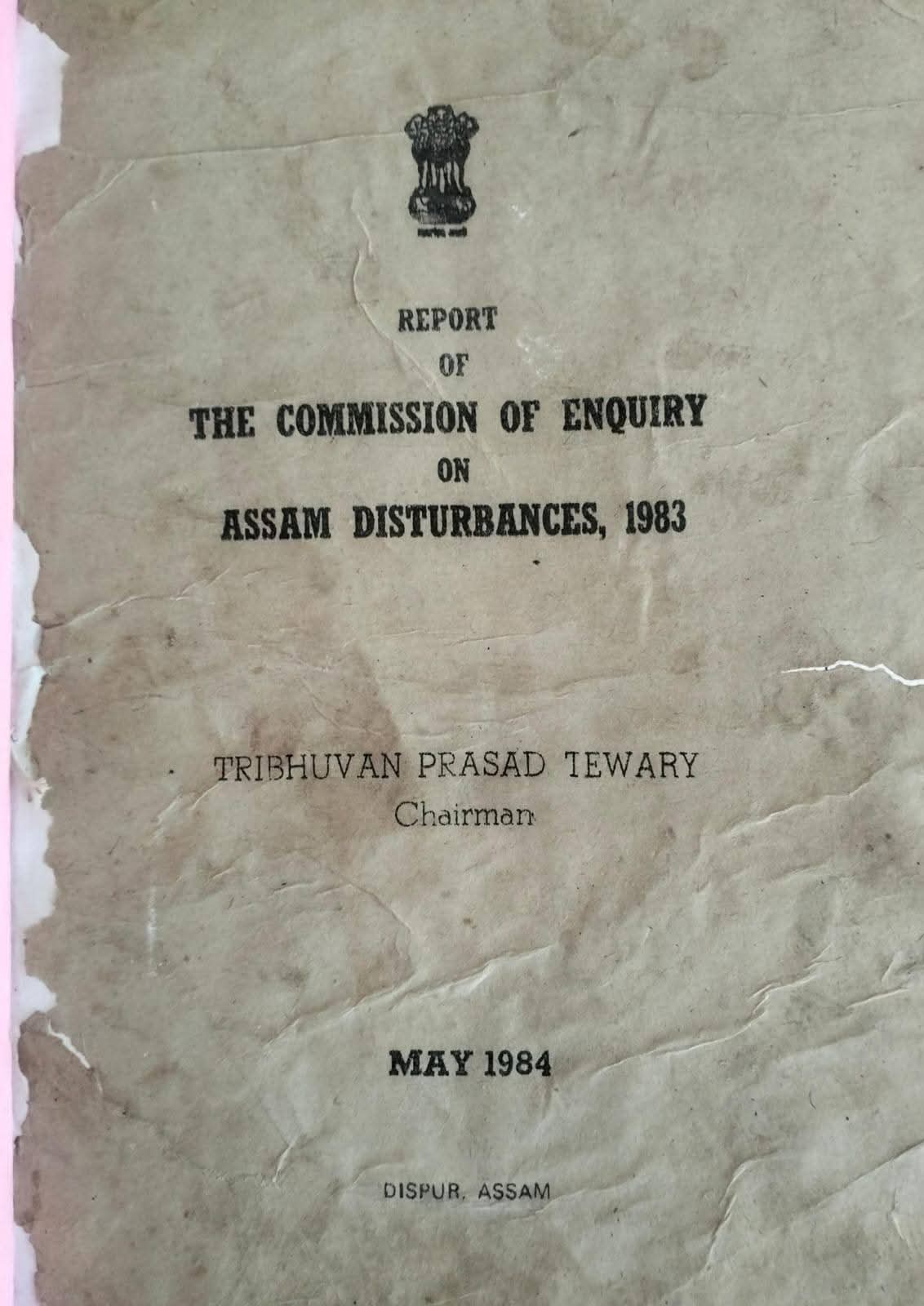 Neli massacre Tiwari commission report after 42 years, AIUDF demands CBI enquiry