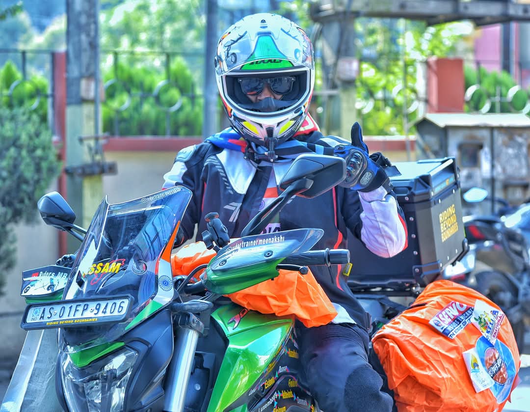 Akbar Bike Rider Riding 64 Countries In 371 days, Biker From Assam Scripts Story Of ...