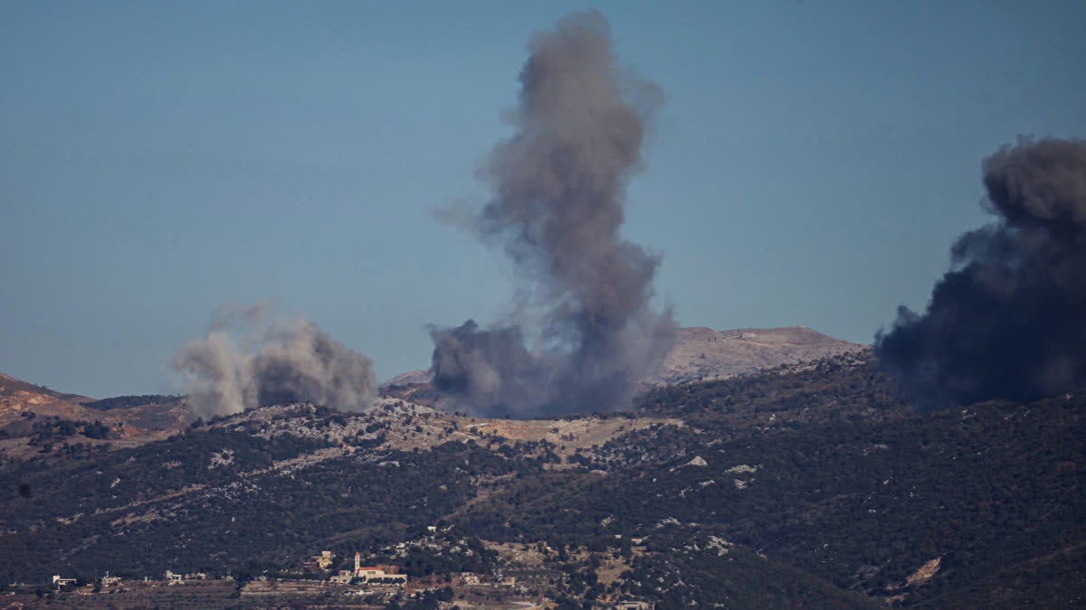 Israel Army Says Member Of Elite Iran Unit Killed In Lebanon Strike Smoke rises from the site of a series of Israeli airstrikes that targeted the outskirts of the southern Lebanese village of al-Katrani on December 18, 2025.