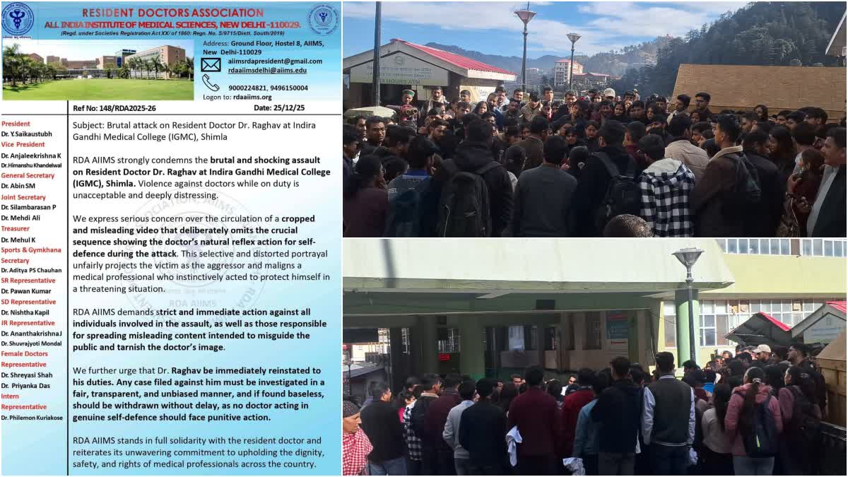 RDA AIIMS Delhi support Dr Raghav Narula