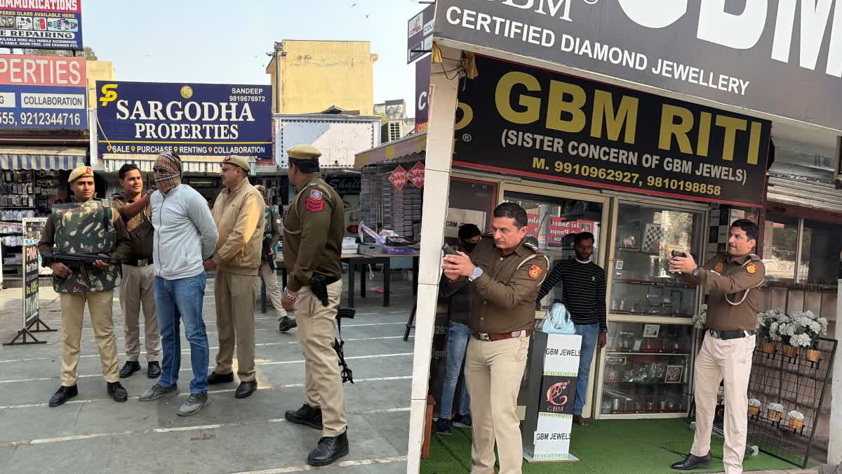 विवेक विहार में दिल्ली पुलिस का मॉक ड्रिल