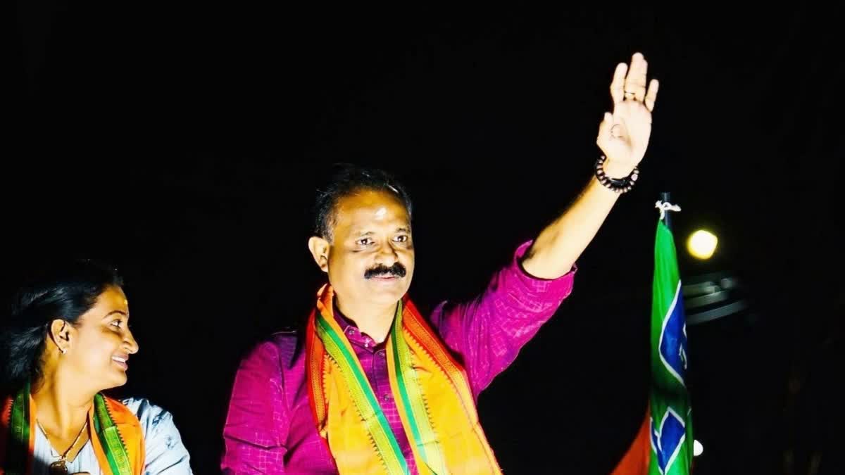 ಕೇರಳದ ಮೊಟ್ಟ ಮೊದಲ ಬಿಜೆಪಿ ಮೇಯರ್ ಆಗಿ ವಿ.ವಿ.ರಾಜೇಶ್ ಆಯ್ಕೆ