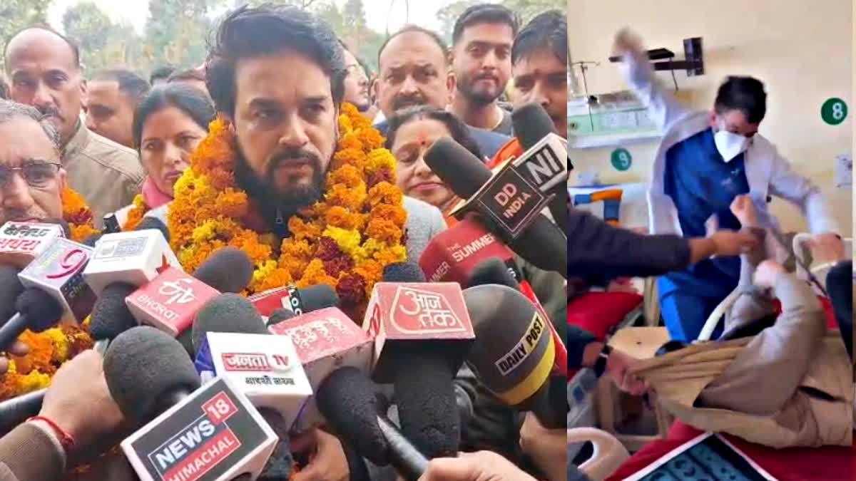 ANURAG THAKUR ON IGMC DOCTOR