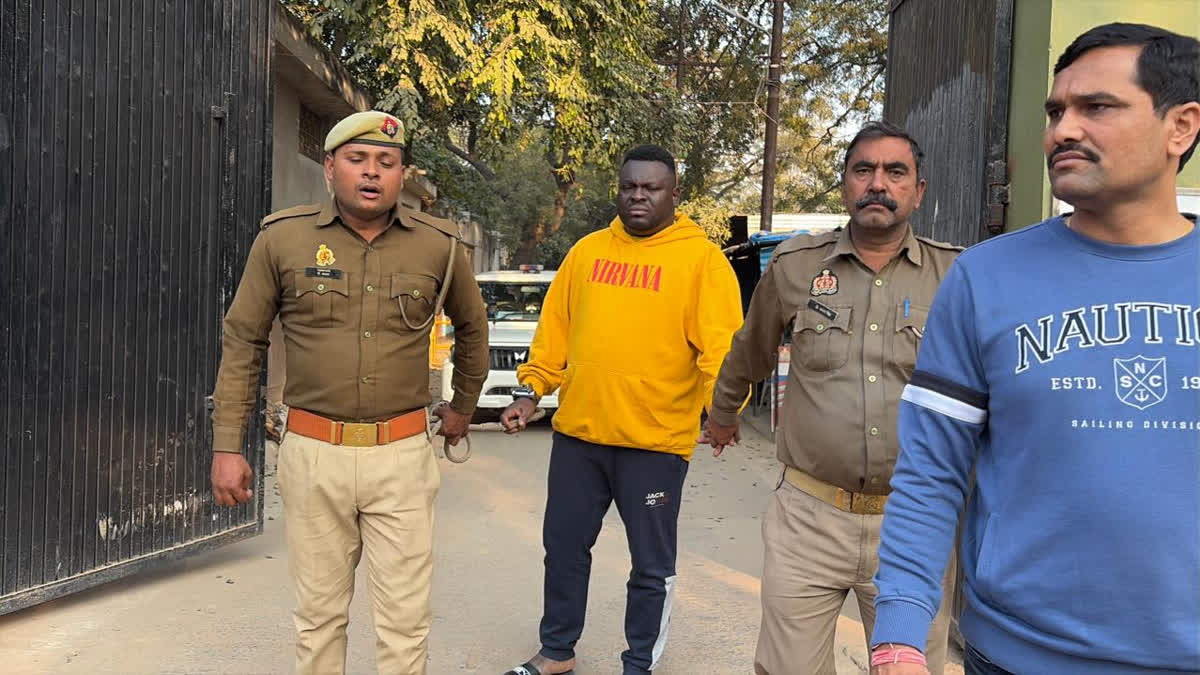 Nigerian National Arrested In Mathura Drug Case; ANTF Busts Major Heroin Racket Agra ANTF