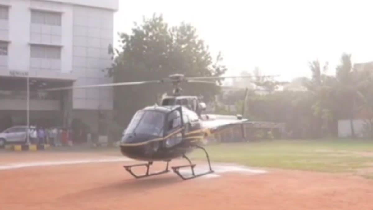 MGM Healthcare Airlifts Heart In Chopper From Thanjavur To Chennai To Save Patient In a remarkable first-of-its-kind operation, MGM Healthcare successfully airlifted a heart in a chopper to Chennai from a brain-dead donor in Thanjavur to save the life of a 33-year-old patient from Maharashtra with end-stage heart failure for whom transplant was the only solution