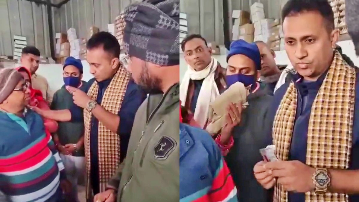 सदर अस्पताल में बीजेपी विधायक आनंद मिश्रा