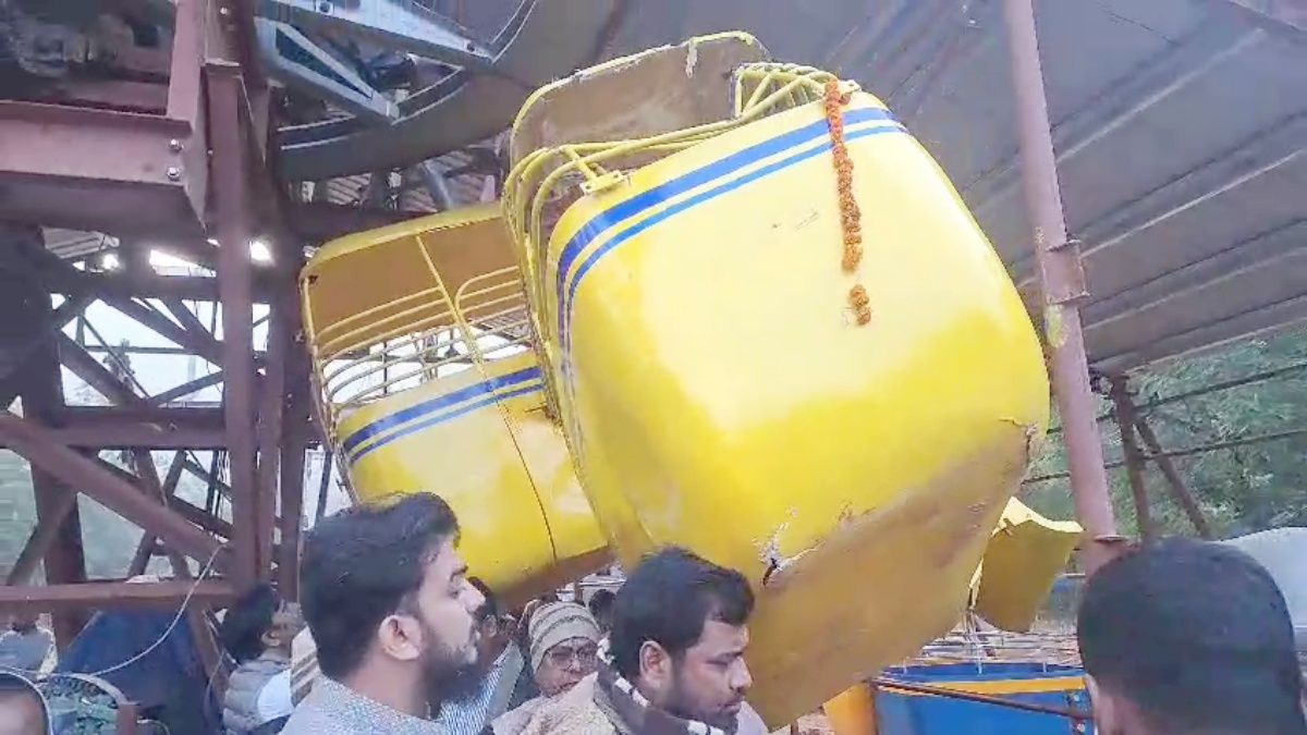 Ropeway collapses in rohtas
