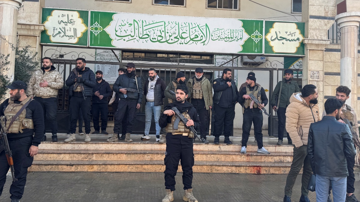 Deadly Blast Hits Mosque In Alawite Area Of Syria's Homs