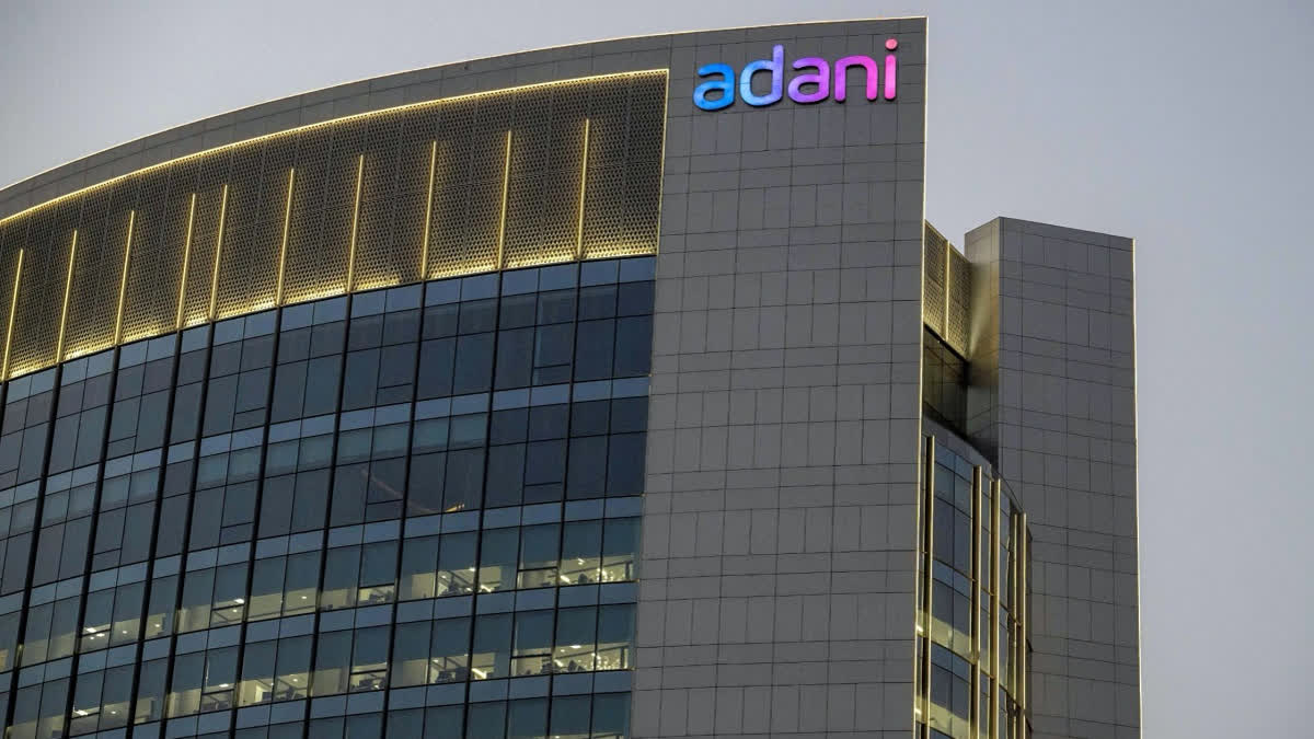'Stars Aligning To Advance Make In India Initiative': Adani Group, Embraer Announce Strategic Collaboration On Regional Aircraft In India File photo of Adani office building in Ahmedabad