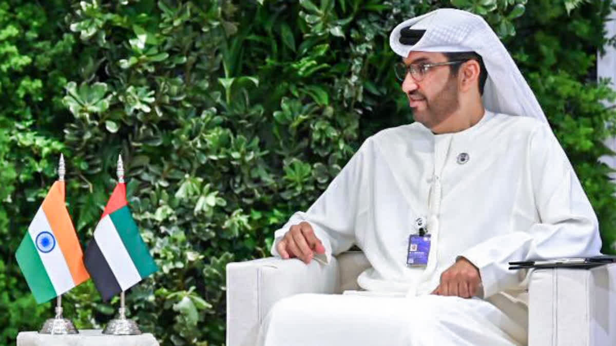 India A Decisive Driver Of Global Energy Demand, Says UAE Minister FILE- UAE Minister of Industry and Advanced Technology and ADNOC Group Managing Director and Group CEO, Sultan Ahmed Al Jaber