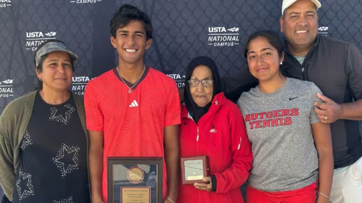 Uttarakhand-Origin Tennis Star Ronit Karki Honoued By Idian Consulate After Dream Wimbledon Run