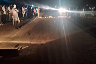 two people died in road accident in Palamu
