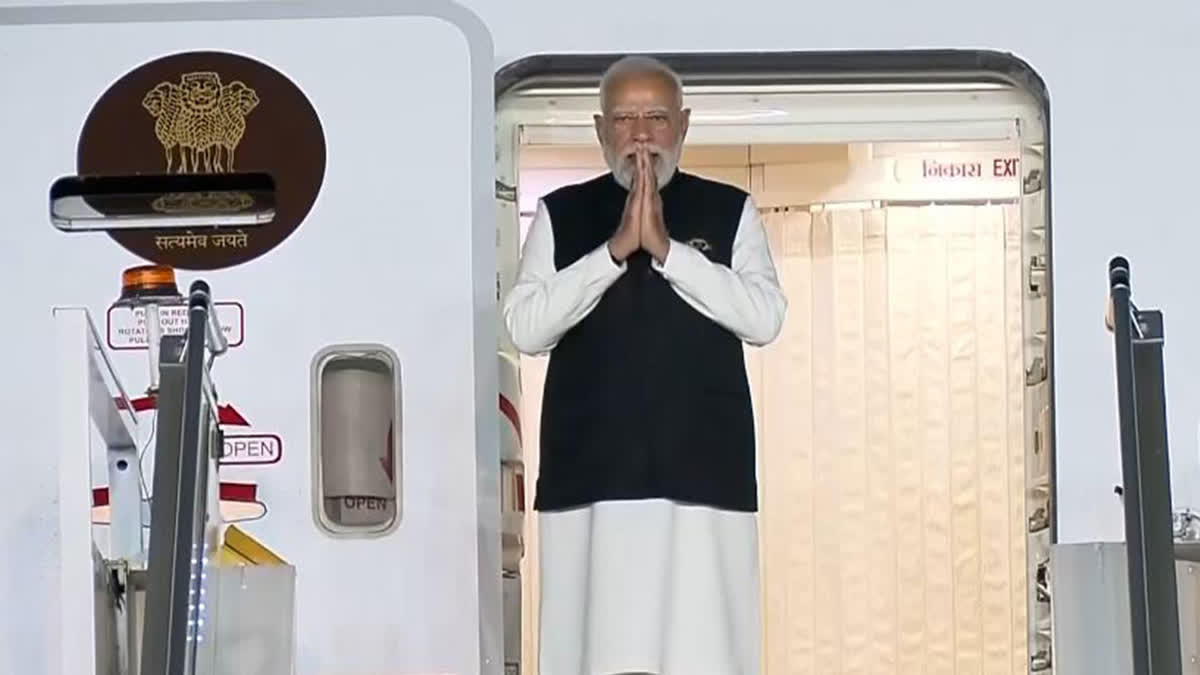 ಎರಡು ದಿನಗಳ ಇಸ್ರೇಲ್ ಭೇಟಿ ಮುಗಿಸಿದ ಪ್ರಧಾನಿ ಮೋದಿ ದೆಹಲಿಗೆ ವಾಪಸ್ PM Modi returns to India after concluding 2 day state visit to Israel