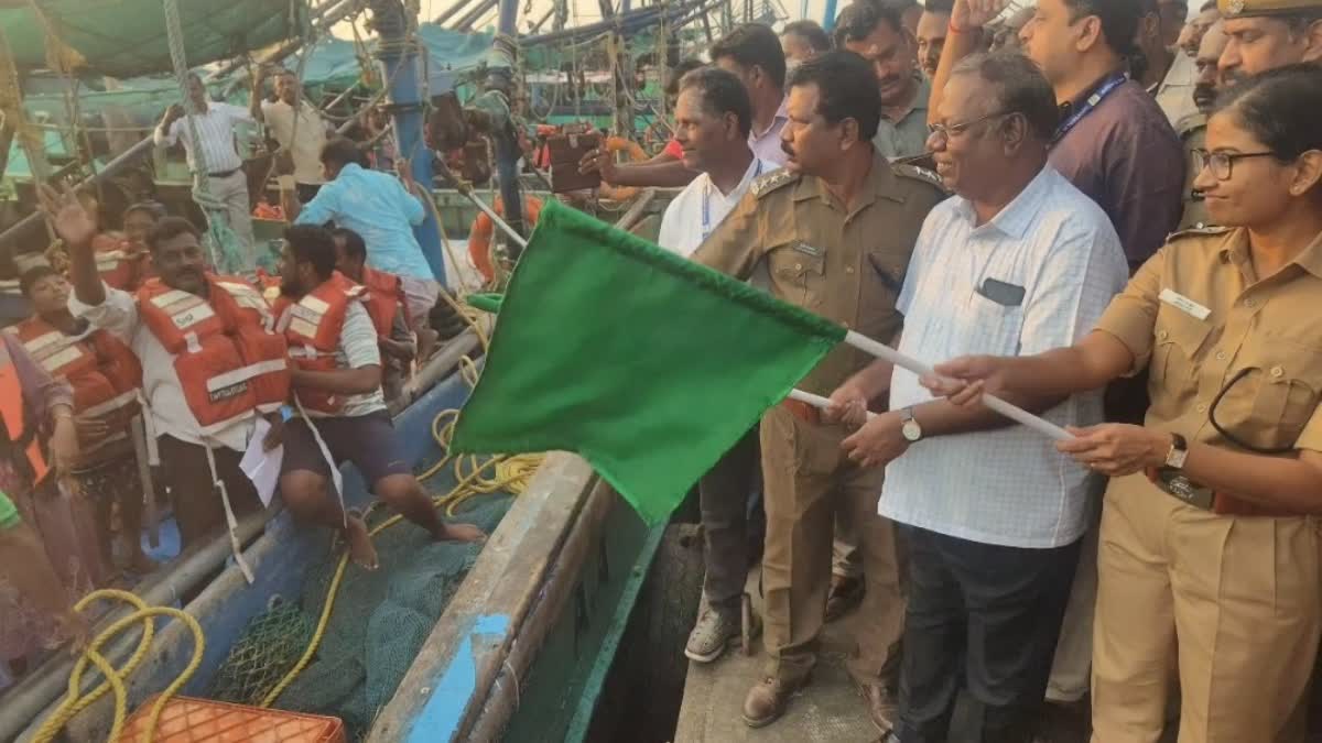 கச்சத்தீவு திருவிழாவிற்கு வழியனுப்பி வைக்கப்பட்ட பக்தர்கள்