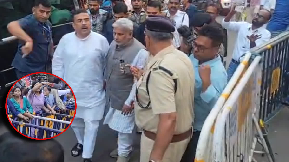 SHOE HURLED TO SUVENDU ADHIKARI