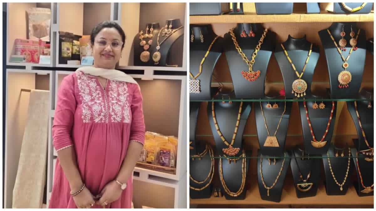 മുളയാഭരണങ്ങൾ  ഫാഷൻ ലോകത്തെ കരകൗശലം  കരകൗശല ആഭരണങ്ങള്‍  മുള കൊണ്ടുള്ള വസ്‌തുക്കള്‍