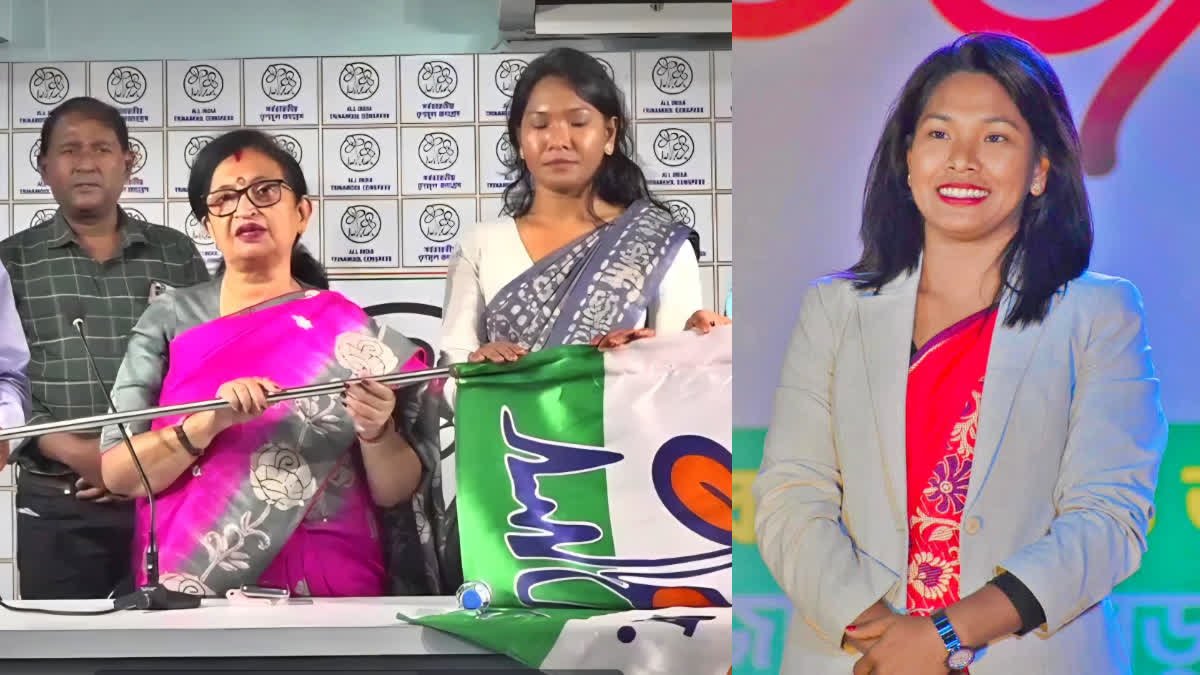 Asian games gold medalist athlete Swapna Barman joins Trinamool