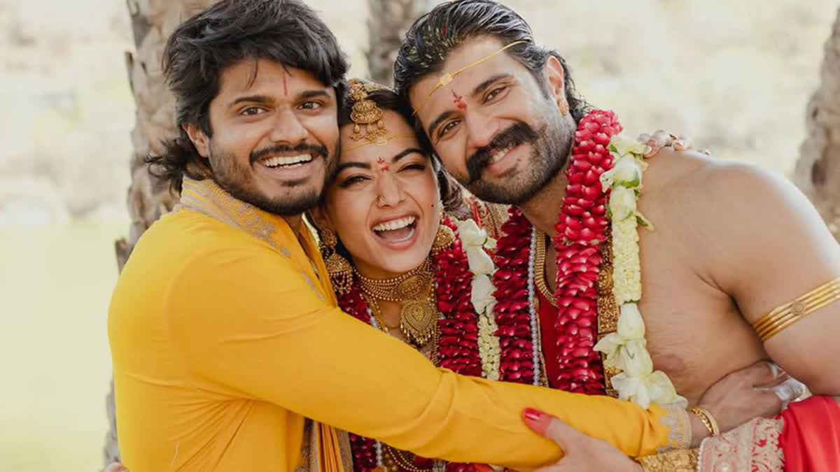 Rashmika And Vijay First Public Apprearance