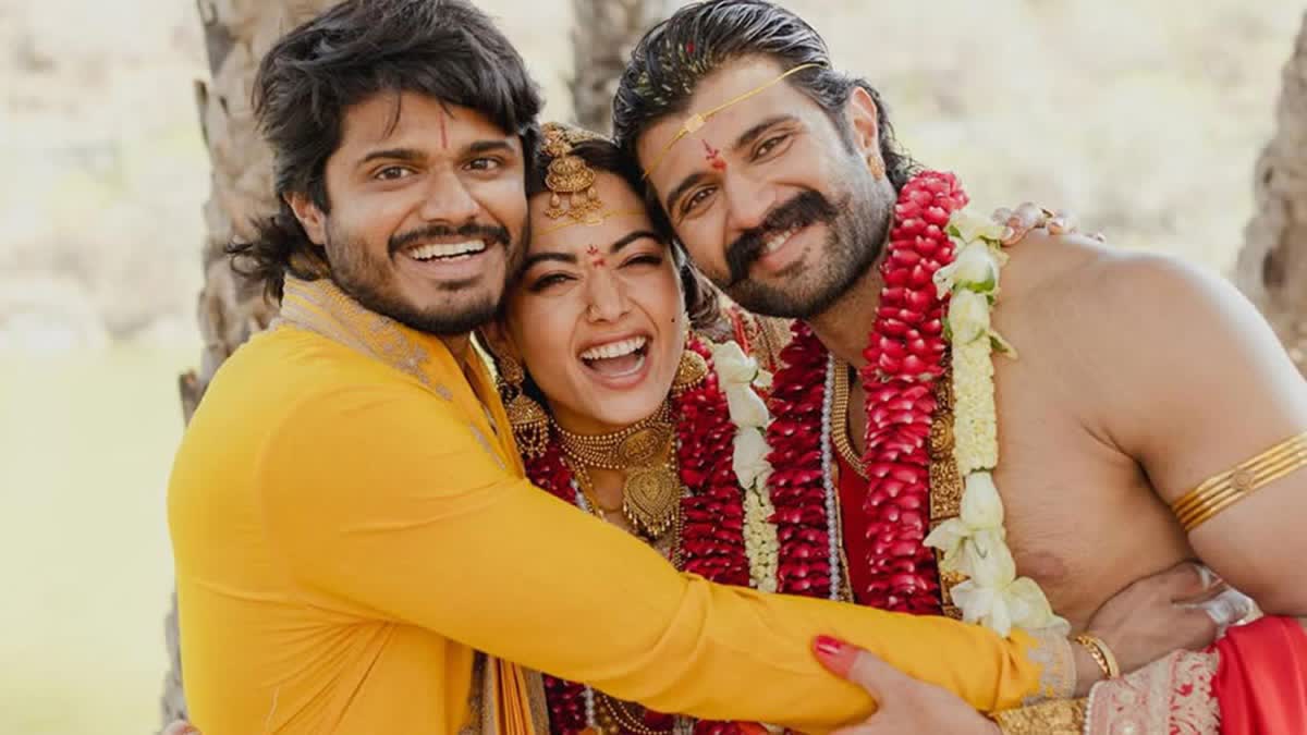 લગ્ન પછીની રશ્મિકા-વિજયની પહેલી ઝલક