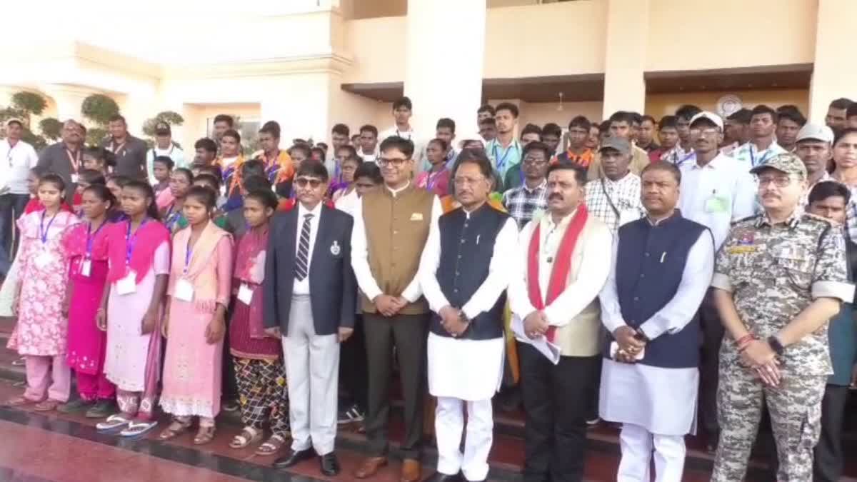 Surrendered Naxalites in CG Assembly