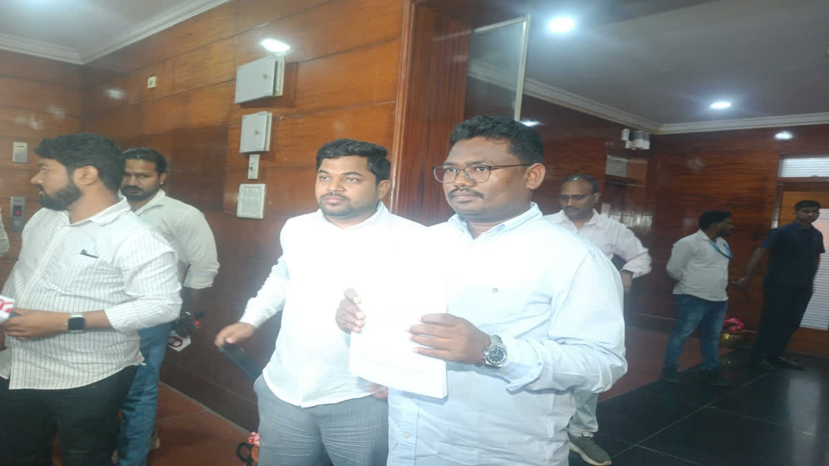 Rajya Sabha election 2026  Congress MLA Satyajeet Gomango collected three sets of nomination papers