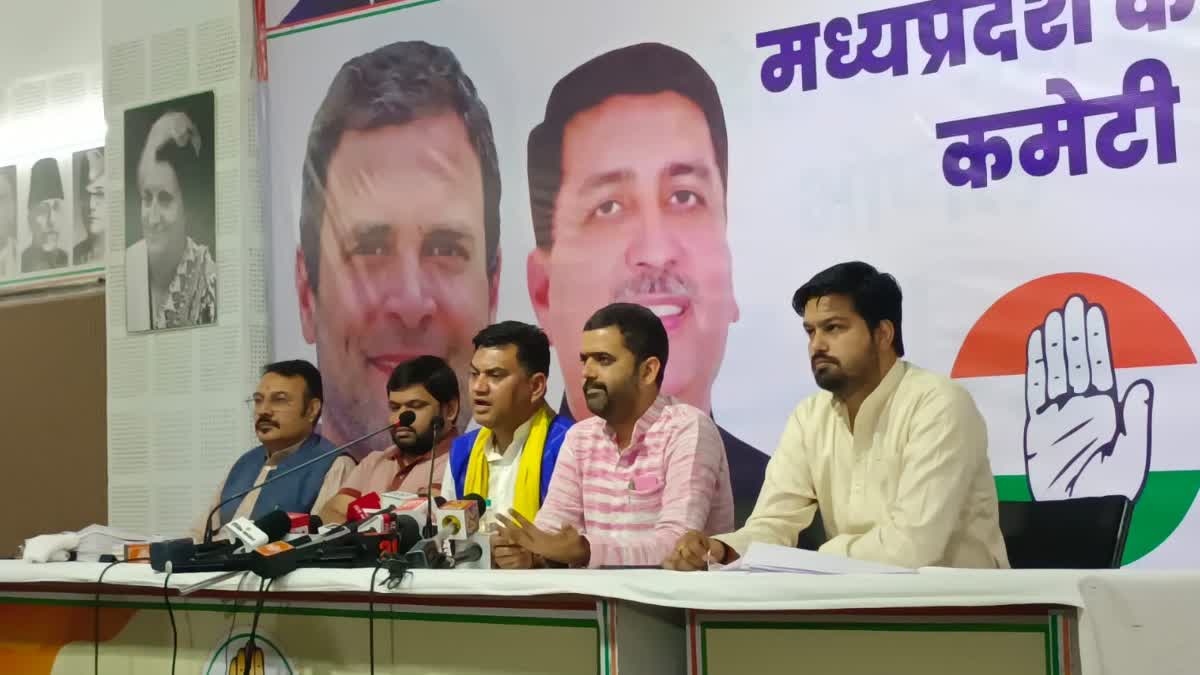 MP CONGRESS ALLEGATION ON BJP MLA