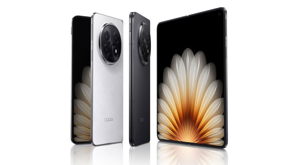 OPPO Find N6 में क्रीज़-लेस फोल्डेबल डिस्प्ले! 3 लाख फोल्ड टेस्ट पास करने का दावा This picture is of Oppo Find N5, whose upgraded version will be Oppo Find N6.