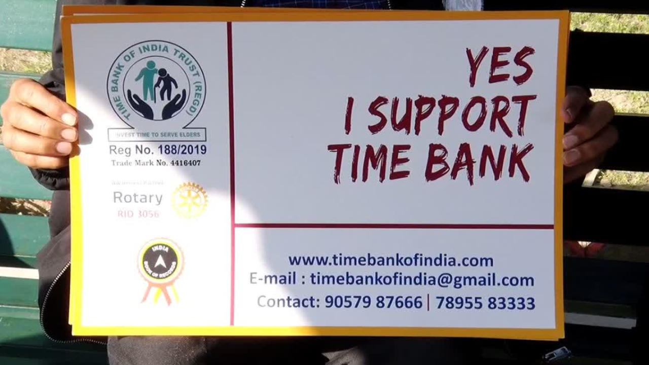 A unique 'time bank' opened in Chandigarh