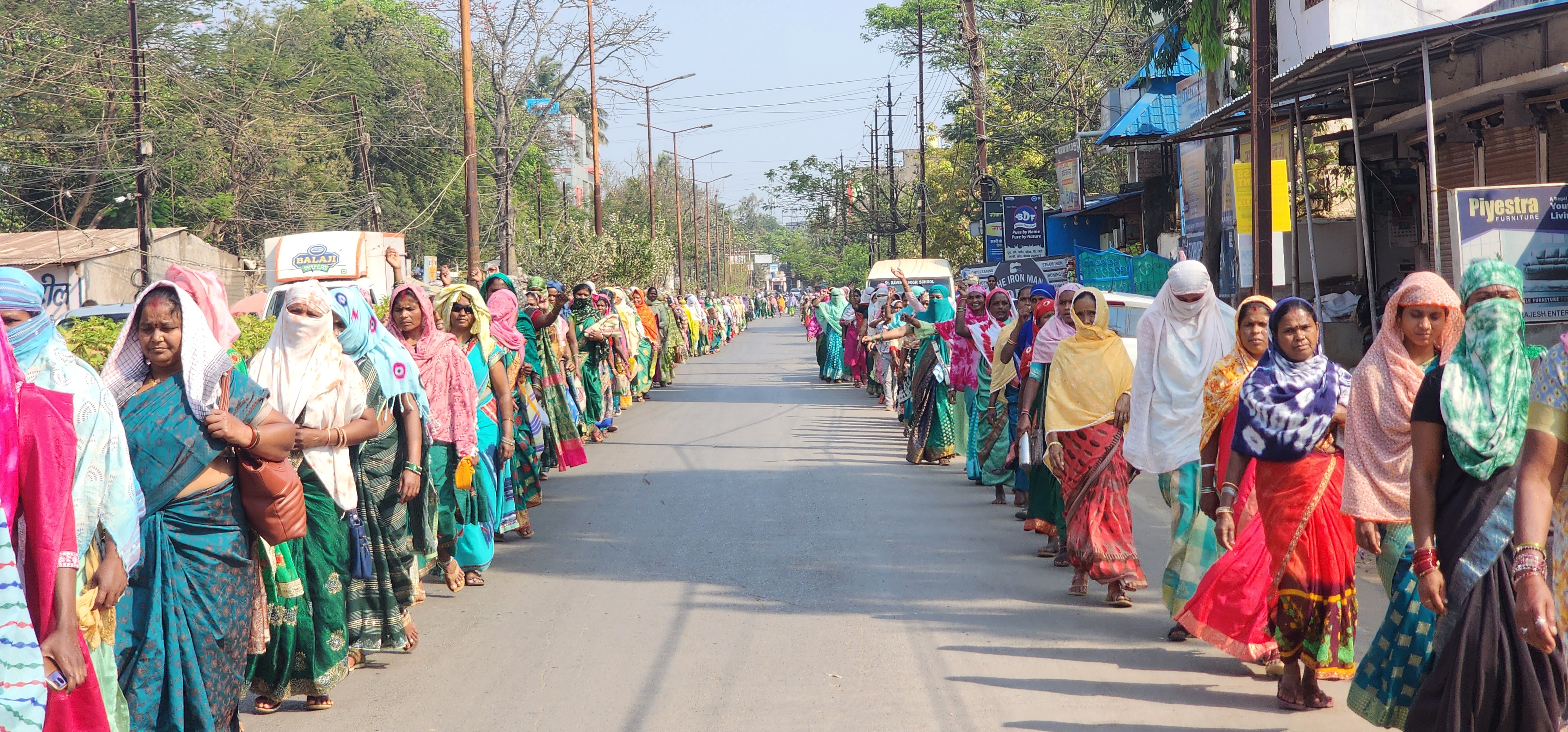 Anganwadi Workers Rally