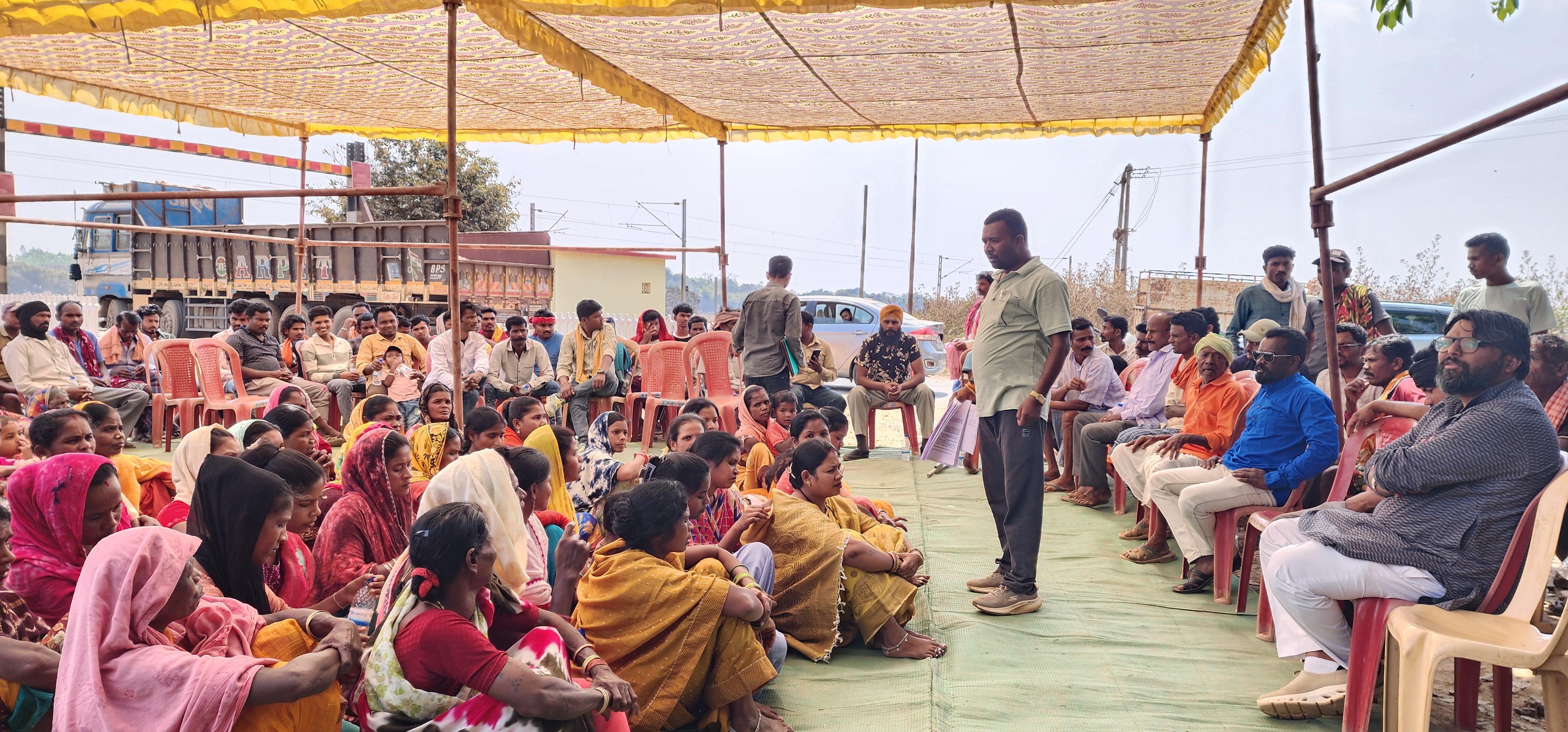 PROTEST AGAINST NMDC