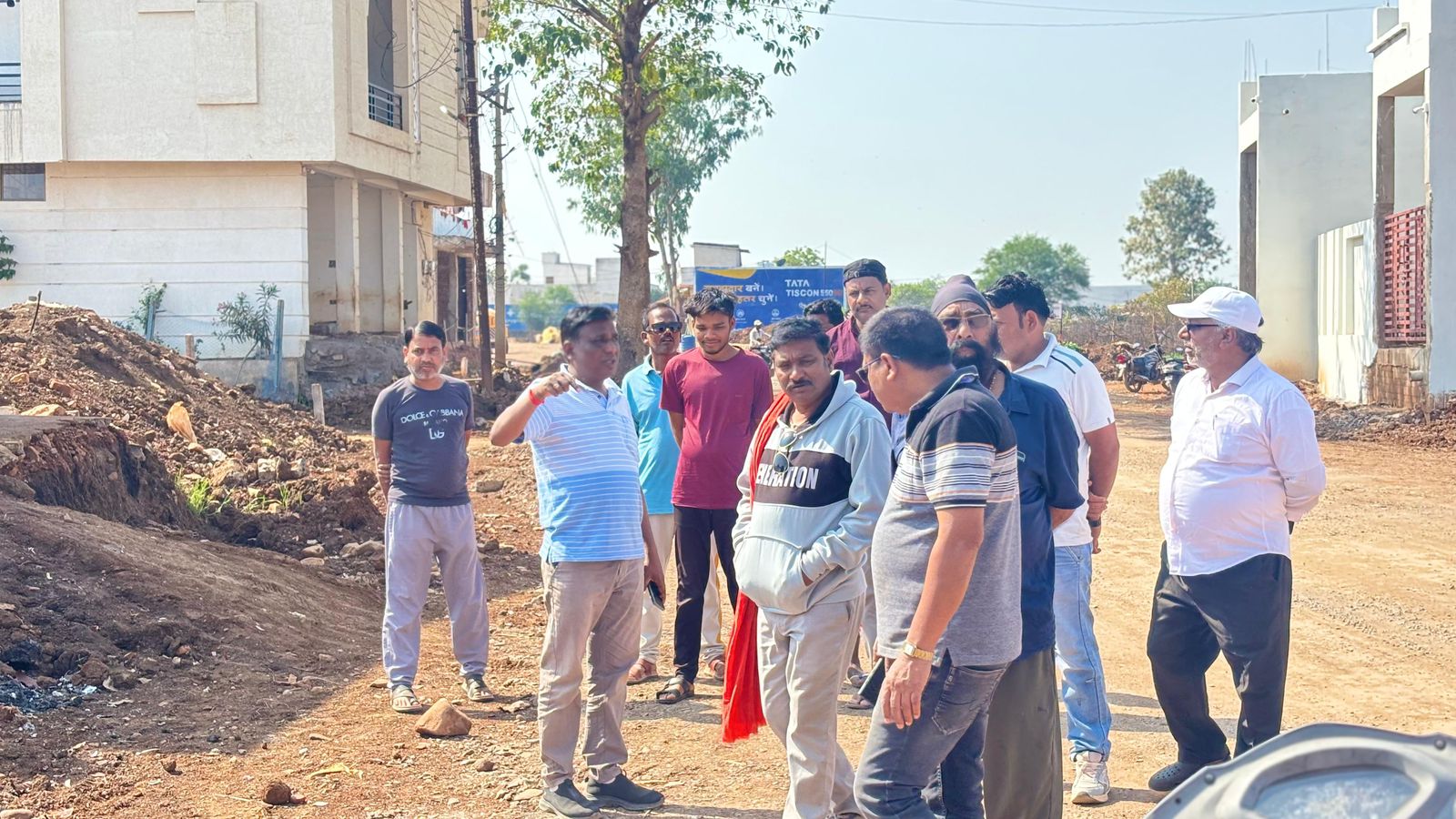 Gauravpath construction in Kawardha