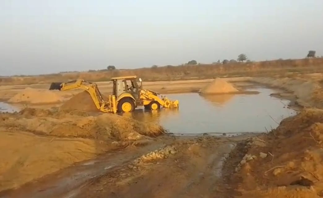 Kelhari Block Sand excavation