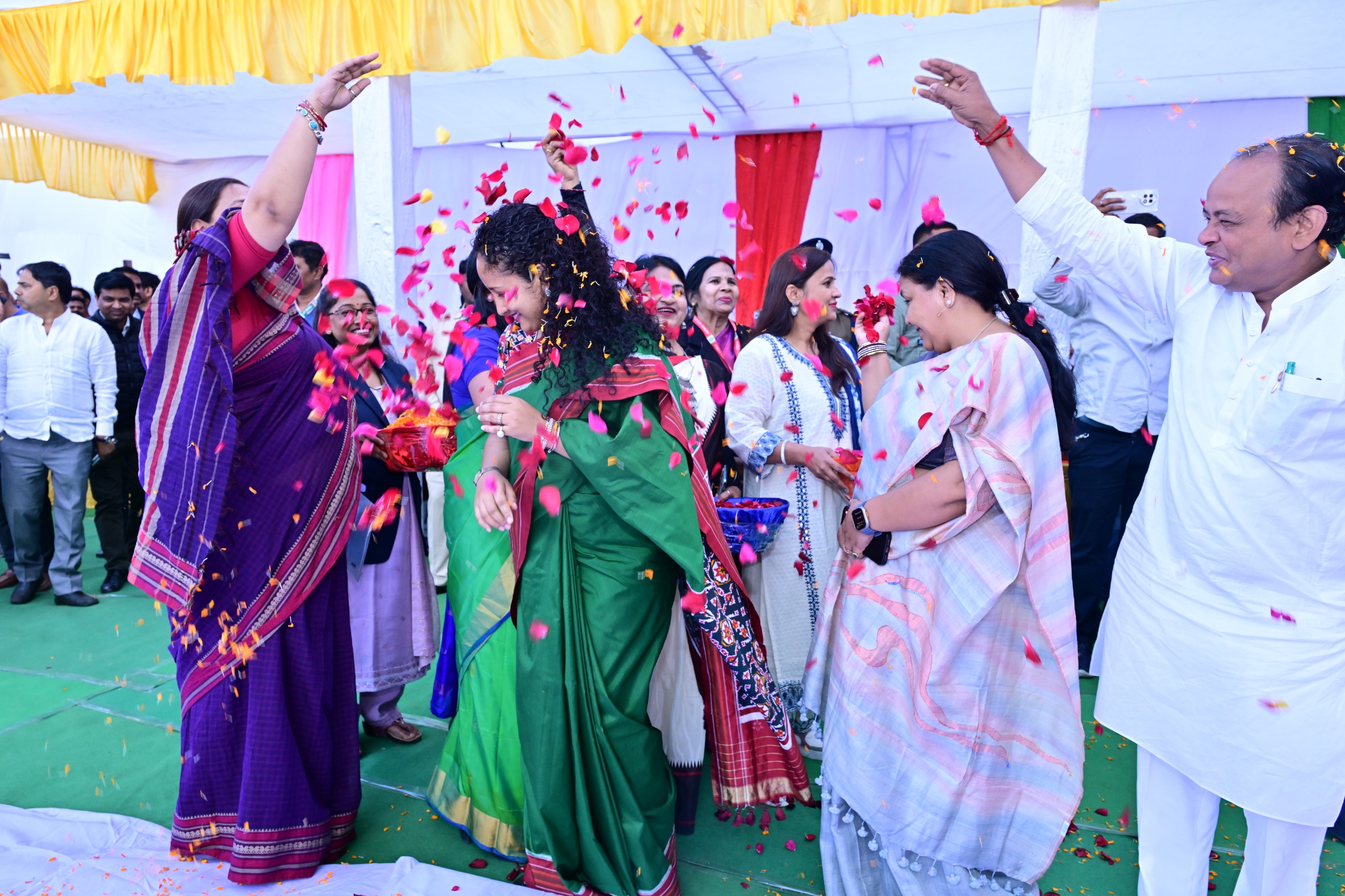 CM Hemant Soren celebrated Holi