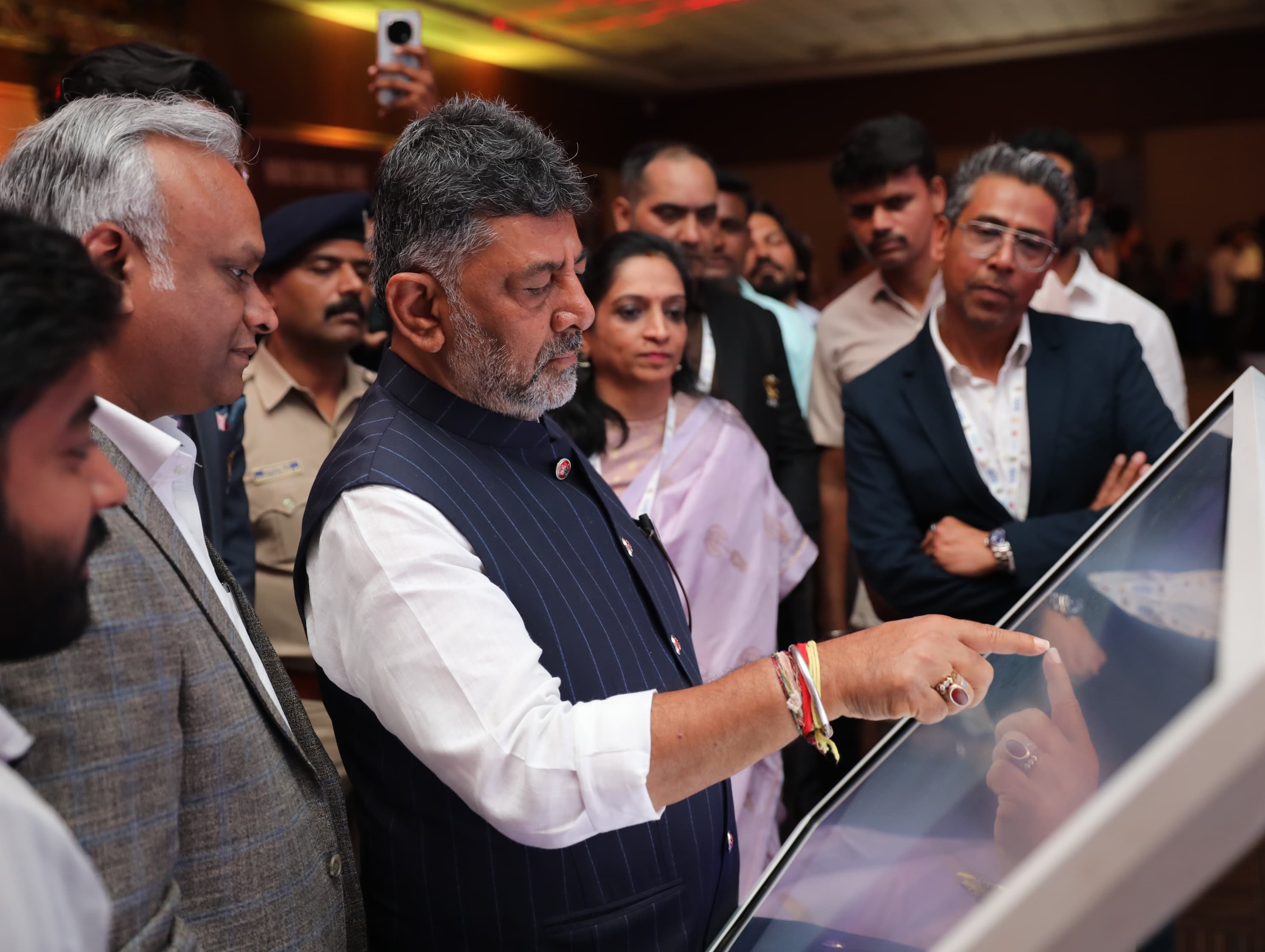 DCM d k shivakumar talks in Bengaluru GAFX Summit