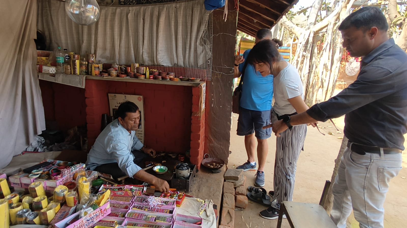 Gulal Gota Stall in Shilpgram